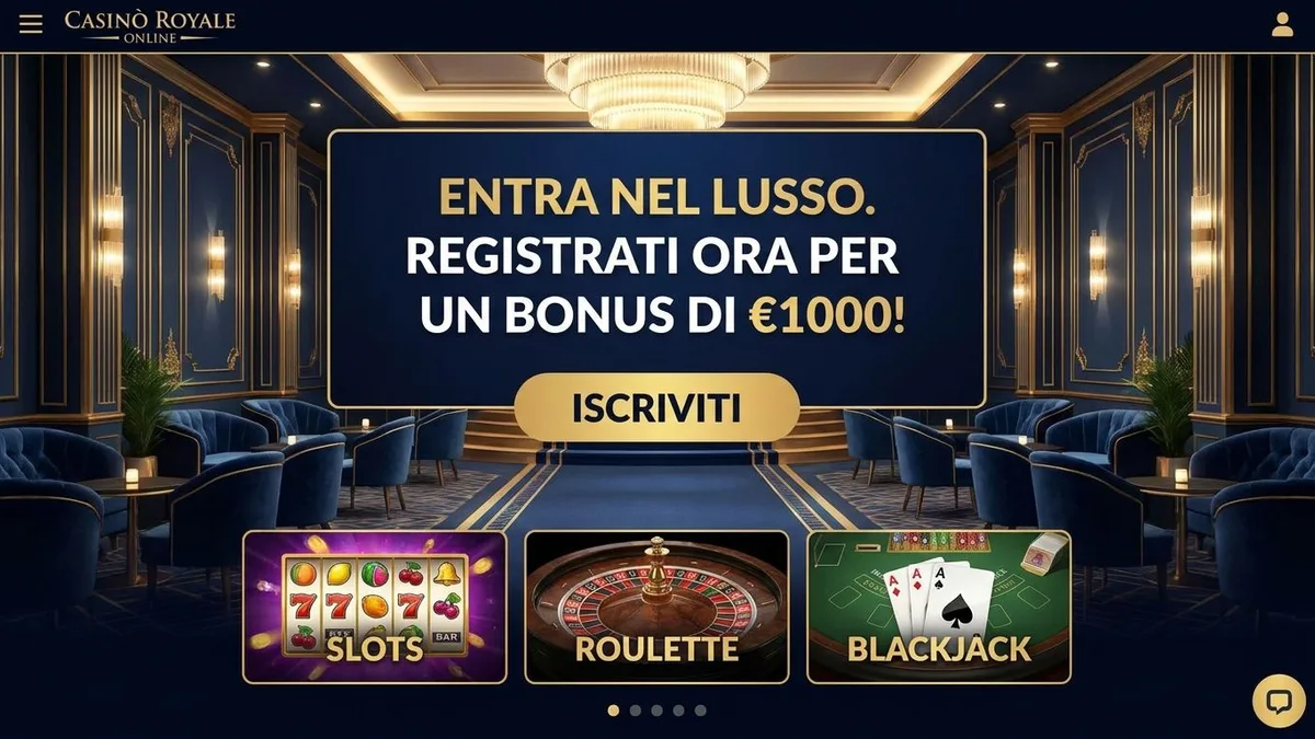 Registrazione con bonus